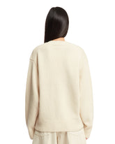 White V-Neck Sweater | PDP | Antonia