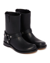 Black Campo Leather Boots | PDP | Antonia