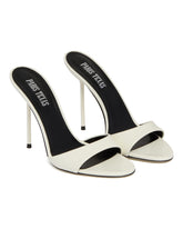 White Lidia Mules - Women's shoes | PLP | Antonia