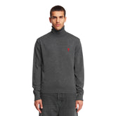 Maglione Ami De Coeur Grigio - Ami paris uomo | PLP | Antonia