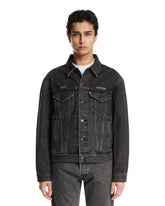 Undercover X Levi's UC1E9203 Black Denim Jacket - Men's jackets | PLP | Antonia