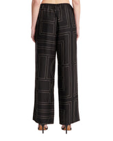 Black Monogram Pants | PDP | Antonia