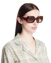 Brown Starcastle Sunglasses - JACQUES MARIE MAGE WOMEN | PLP | Antonia