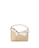 Beige Mini Puzzle Bag - Women | PLP | Antonia