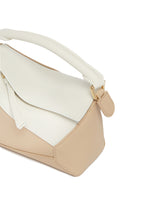 Beige Mini Puzzle Bag | PDP | Antonia