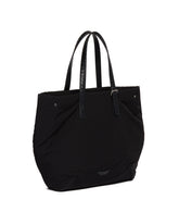 Black Logoed Shopping Bag | PDP | Antonia