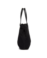 Black Logoed Shopping Bag | PDP | Antonia