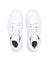 White Air Jordan 1 Mid Sneakers - NIKE | PLP | Antonia