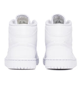 White Air Jordan 1 Mid Sneakers | PDP | Antonia