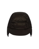 Brown Lightweight Down Hat | PDP | Antonia