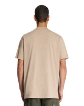 Beige Logo T-Shirt | PDP | Antonia