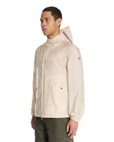 Beige Grimpeurs Hooded Windbreaker | PDP | Antonia