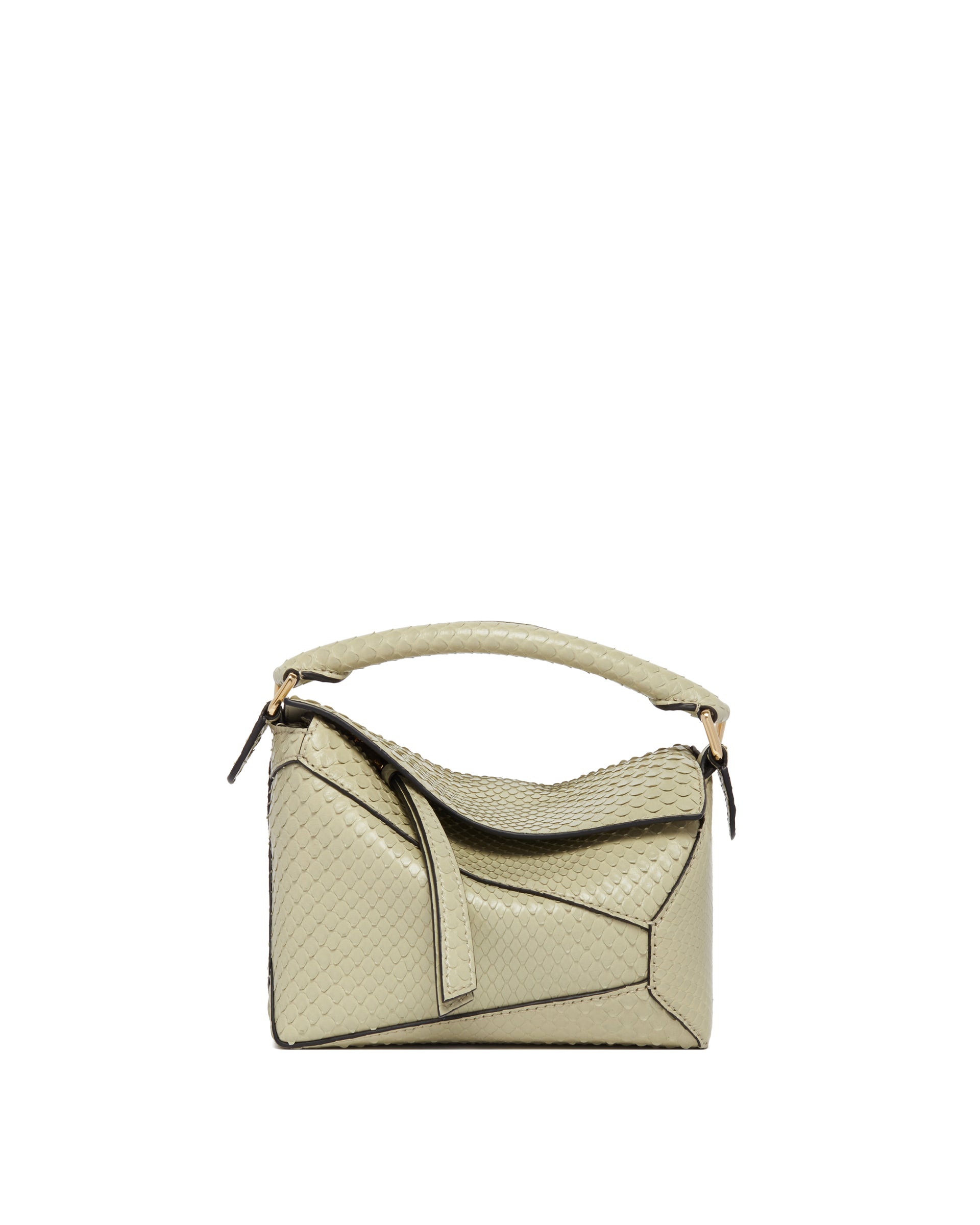 Loewe green puzzle bag best sale