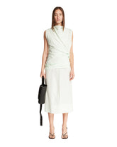 Abito Midi Drappeggiato Verde - Jil sander donna | PLP | Antonia