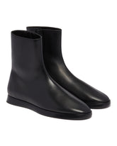 Black Leather Boots | PDP | Antonia