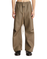 Brown Wide-Leg Pants - Men's trousers | PLP | dAgency