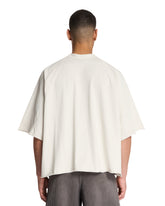 White Heavy Dart T-Shirt | PDP | Antonia