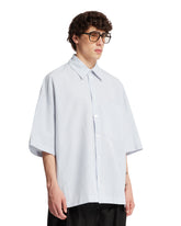 Blue Cotton Check Overshirt | PDP | Antonia