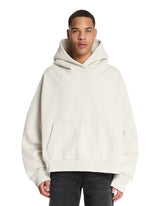 White Cotton Hoodie - ENTIRE STUDIOS | PLP | Antonia