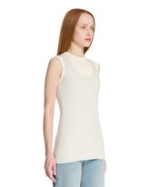 Beige Layered Tank Top | PDP | Antonia