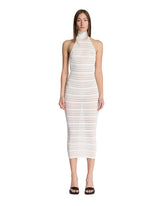 White Open-Back Dress - Women | PLP | Antonia