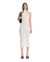 White Open-Back Dress - Women | PLP | Antonia