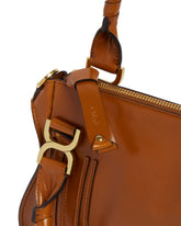 Brown Soft Leather Marcie Bag | PDP | Antonia