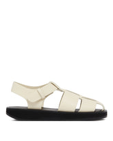 White Fisherman Sandals - Women's shoes | PLP | Antonia