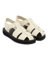 White Fisherman Sandals - Women's shoes | PLP | Antonia