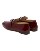 Burgundy Leather Loafers | PDP | Antonia