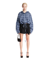 Blue Checkered Jacket - ACNE STUDIOS WOMEN | PLP | Antonia