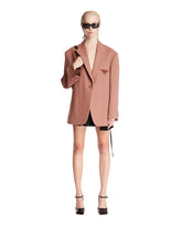 Pink Single-Breasted Jacket - ACNE STUDIOS WOMEN | PLP | Antonia