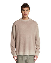 Beige Printed Sweater - ACNE STUDIOS | PLP | Antonia