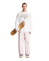 White Long Sleeve T-shirt - Acne studios men | PLP | Antonia