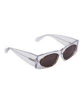 Transparent Rectangular Sunglasses | PDP | Antonia