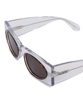 Transparent Rectangular Sunglasses | PDP | Antonia