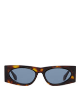 Transparent Rectangular Sunglasses | PDP | Antonia