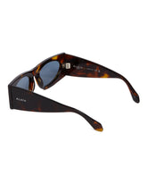 Brown Rectangular Sunglasses | PDP | Antonia