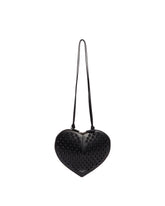 Black Leather Coeur Bag - Women | PLP | Antonia