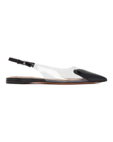 Black Slingback Flat Le Coeur | PDP | Antonia