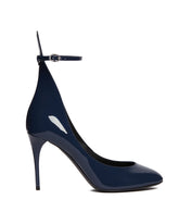 Blue Patent Leather Pumps - Women | PLP | Antonia