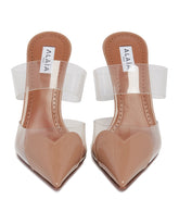 Beige Heart Mules | PDP | Antonia