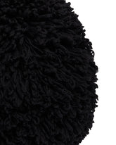 Black Wool Bubble Cuffs | PDP | Antonia