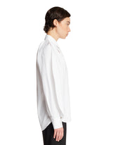 White Puff Sleeves Shirt | PDP | Antonia