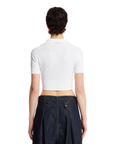 White Cropped Top | PDP | dAgency