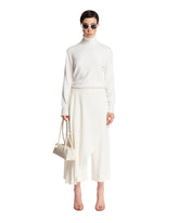 White Asymmetric Pant-Skirt - Women | PLP | Antonia