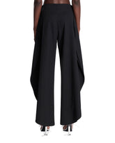 Black Curved Pants | PDP | Antonia