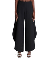 Black Curved Pants - Women | PLP | Antonia