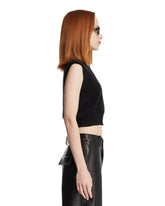 Black Cropped Tank | PDP | Antonia