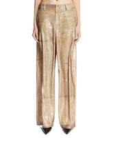 Pantaloni Beige Trompe-l'oeil - DONNA | PLP | Antonia